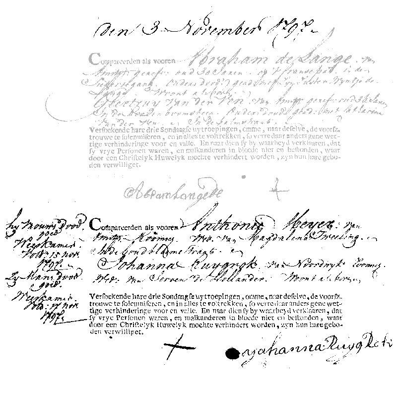 17971103 huw akte A'dam-Ger Anthonie Meyer - Johanna Ruijrok